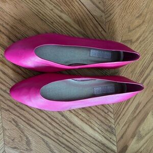 Vintage Y2K Partners by Mervyn’s Pink Leather Flats – Women’s 8.5